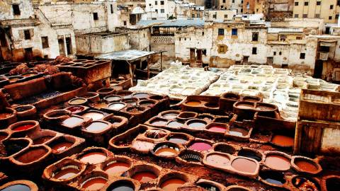 Tanneries, Fes